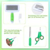 VCZONE 8 Pcs Small Animal Grooming Kit, Pink with Pet