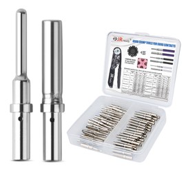 JRready ST6364-050 50 Pairs Solid 16 Gauge Clamps