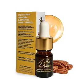 Aceite para Cabello y Skin Care  Serum con Aceite de Nuez Pecana ideal para Skincare y Tratamiento para Cabello Maltratado  Serum Hidratante Facial - 