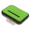 Walking Pedometer Green Solar Battery Powered Distance Calorie Counter Electronic