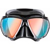 CRESSI Big Eyes Mask Black/380 UV Blue Orange Lens Unisex
