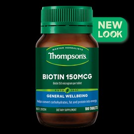 Thompsons Biotin 150mcg 100 Tablets