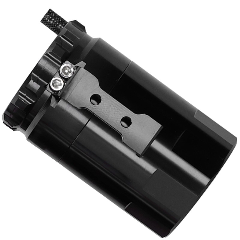 Universal Auto Oil Catch Can Breather Reservoir with Mounting Parts