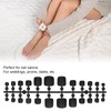 False Toe Nails, Lightweight Artificial Toe Nail Wraps for Weddings