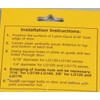 Latch Guard LG120D Door Latch Protection Plate 1-3/4" x 6"