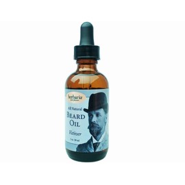 Herbaria Beard Oil Vetiver All-Natural with Essential Oils 2 oz. Enjoy Our Other Skin-Friendly Products.