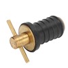 Marine Boat Brass T Handle Drain Plug Strong Structure Twist