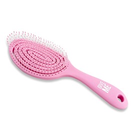 Give Me Flexy Paddle Brush - Detangle Hair Brush, Curly Hair Brush, Soft Bristle Paddle Hair Brush - Sensitive Scalps & Stubborn Knots, Lightweight & Vented Loop Design, For Dry & Wet Hair