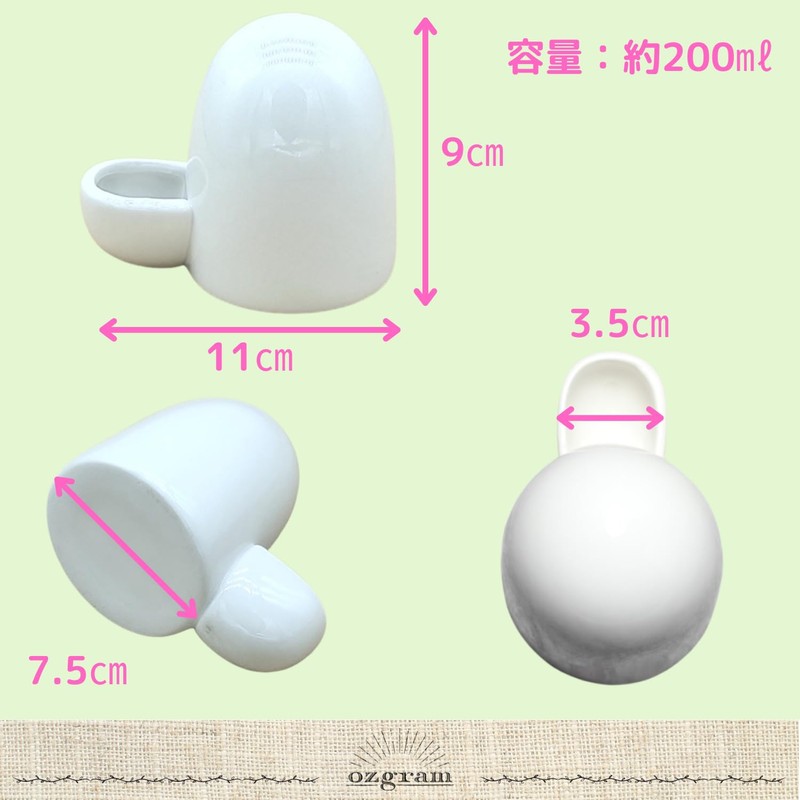 ozgram Pottery Water Dispenser, White Standing Type, Water Tank, Water