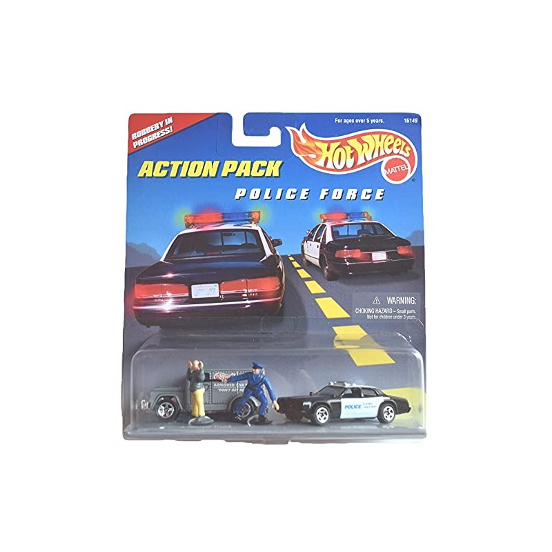 Hot Wheels Action Pack Police Force