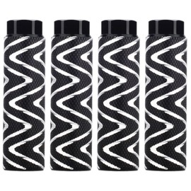 SMALLSTARIII Bike Pegs 4Pcs Aluminum Alloy Anti-Skid Lead Foot Bicycle Pegs 3/8 inch Axles