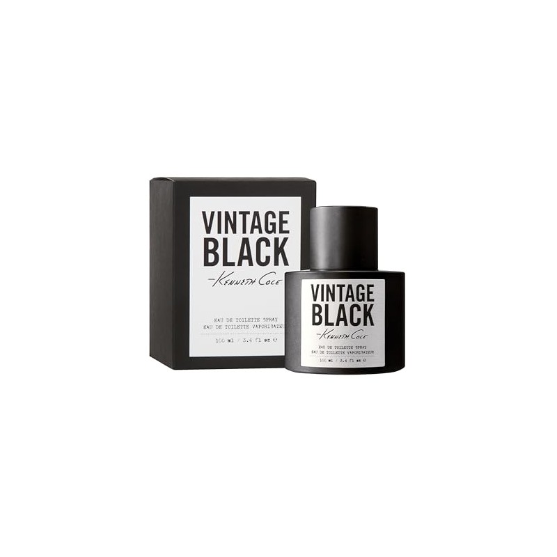 Kenneth Cole Vintage Black Eau de Toilette Spray Cologne for