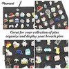 PACMAXI Hanging Brooch Pin Organizer, Display Pins Storage Case, Brooch