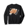 Norwegian Fjord Horse for Fjords dark rider Sweatshirt