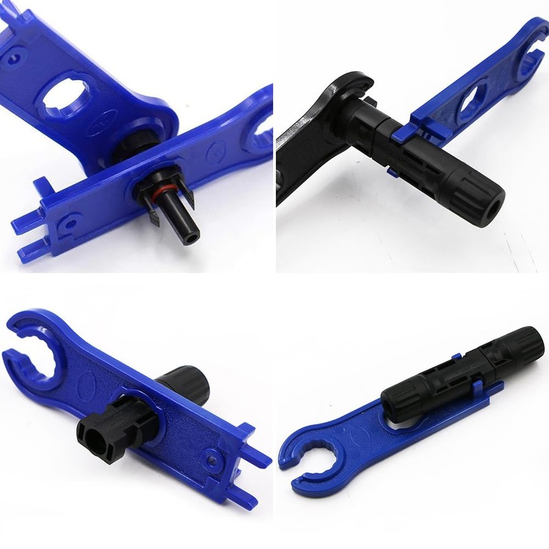 MC4 Spanners,2PCS Solar Spanner Set,MC4 Keys,MC4 Tool,Solar Connector Disconnect Tool,Solar