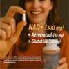 HEALTHADDICTION - NAD+ 300 mg – Suplemento Alimenticio con Resveratrol