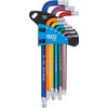 BGS 74464 | Allen Key Set | Multicolour | T-Profile