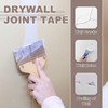 uxcell Drywall Joint Tape, 4" x 148Ft Self-Adhesive Fiberglass Cement