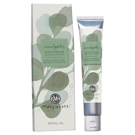 Mangiacotti Hand Repair Cream – Shea Butter & Chamomile, Fast-Absorbing Moisturizer for Dry Hands, Made in USA, 1.8oz, Eucalyptus