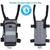 Crutch Bag Lightweight Crutch Accessories Storage Pouch with Reflective Strap