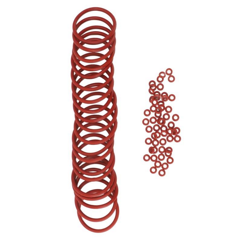 120pcs Coffee Machine O Ring High Temperature Resistance Waterproof Silicone