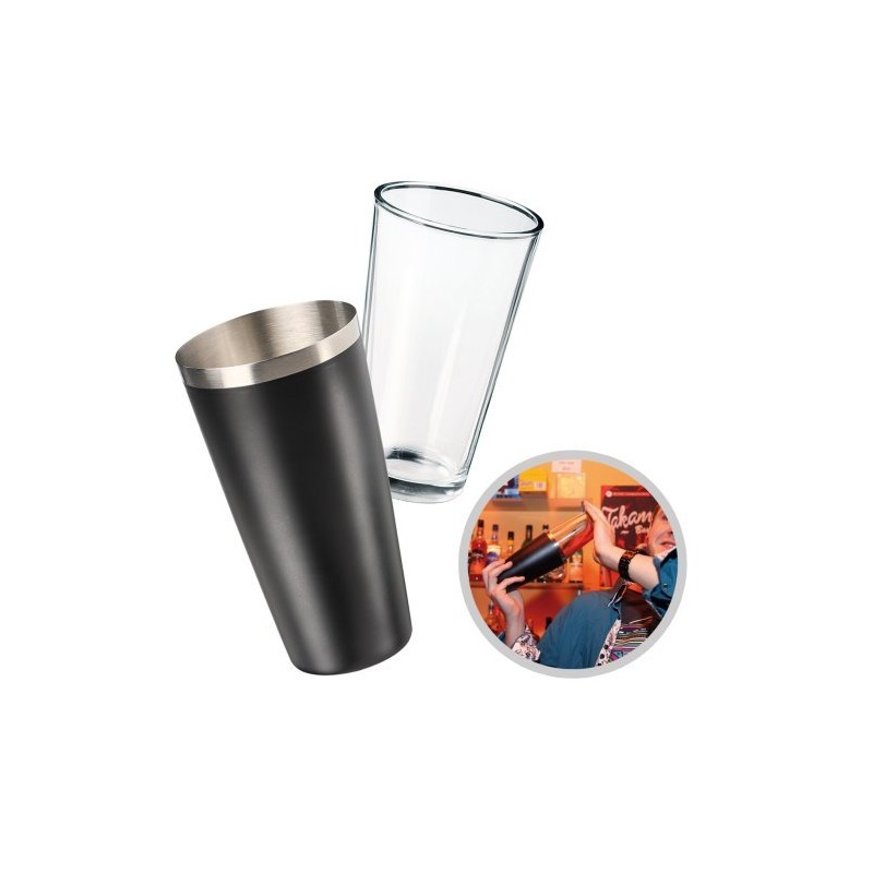 Boston Shaker with Cold Insulation and Anti-Slip Design