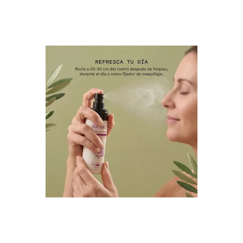 Botanicus Agua De Rosas Tónico Facial Con Ácido Hialurónico