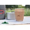 FORESTABLE Cup Holder Medium Wood Natural Wood Outdoor Camping