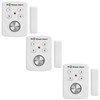 3 Pack Door Alarms with Delay When Left Open 130db