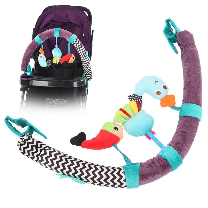 Infant Bed Crib Hanging Rattles Lovely Animal Baby Stroller Hanging