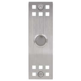 Waterwood Craftsman Stainless Steel Doorbell - Wired High Quality Modern Push Button