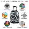 J World New York Lunar Laptop Rolling Backpack, Camo, 19.5"