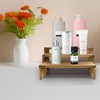 Yikaroeli Display Risers-3 Tier Wood Risers Decorative Rectangular Display Stands