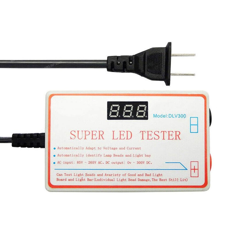LED Light and TV Backlight Tester, 0-300V Adaptive Voltage LED