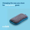 E-Cloth Microfiber Dual Purpose Washing Up Pad, Blue