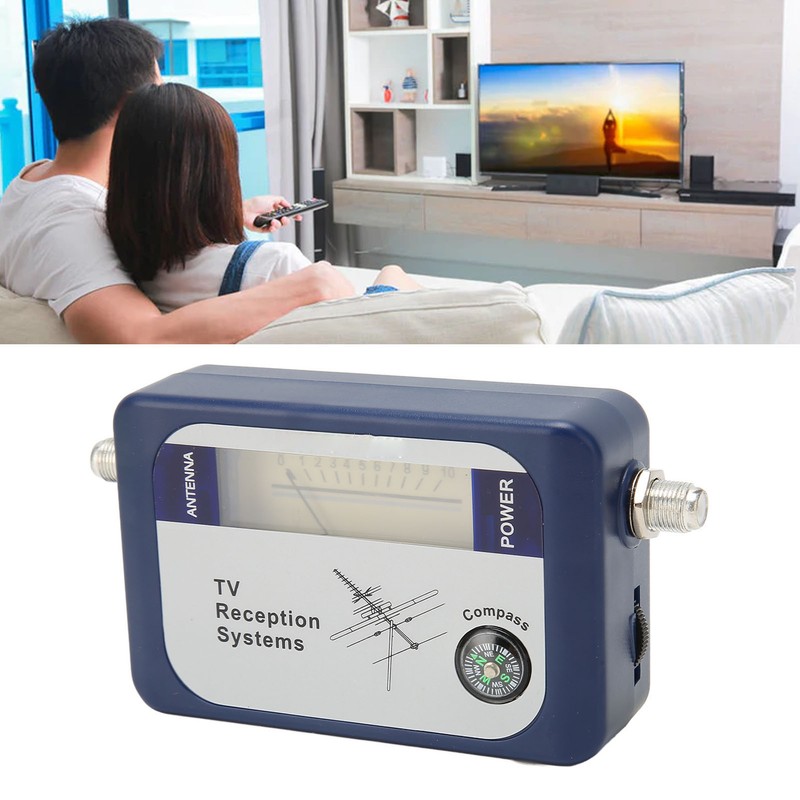 Digital TV Signal Finder High Accuracy Backlight Mini TV Antenna