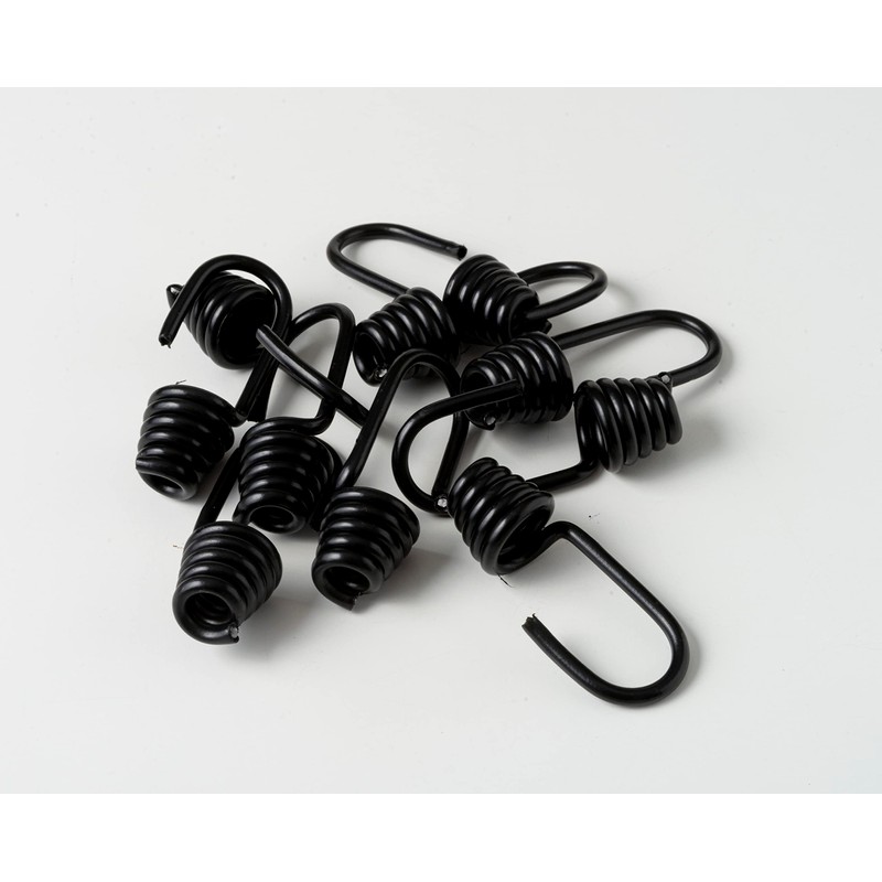 IPEA Plastic Coated Steel Hooks 8mm Elastic Rope Hooks Pack