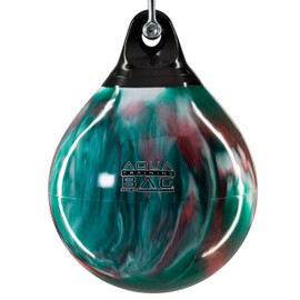Aqua Training 75 lb. Punching Bag, 15" Water Filled Teardrop Shape for Boxers of All Skill Levels, Vinyl Construction, Ceiling Mount or Stand Compatible, UV Resistant, GS x Mexico – 2020136433