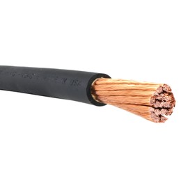 2/0 Gauge AWG - Flex-A-Prene® - Welding/Battery Cable - Black - 600 V - Made in USA (5 FEET)