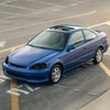 Spec-D Tuning Smoke Lens Headlights Compatible with 1999-2000 Honda Civic
