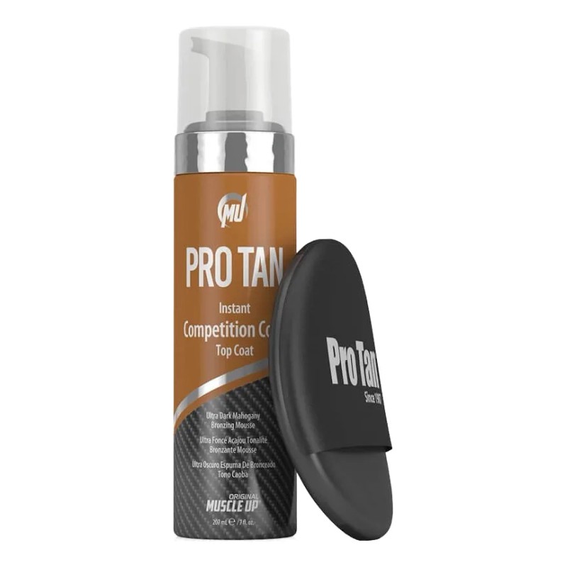 Pro Tan Overnight Color Bronceador Competencia Gym Kit 2 Pza