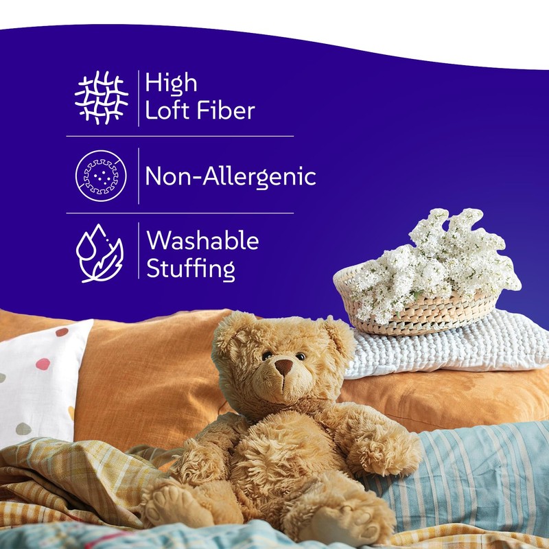 Charlotte Andersen 1KG Hollow Fibre Stuffing, High Grade Multipurpose Filling