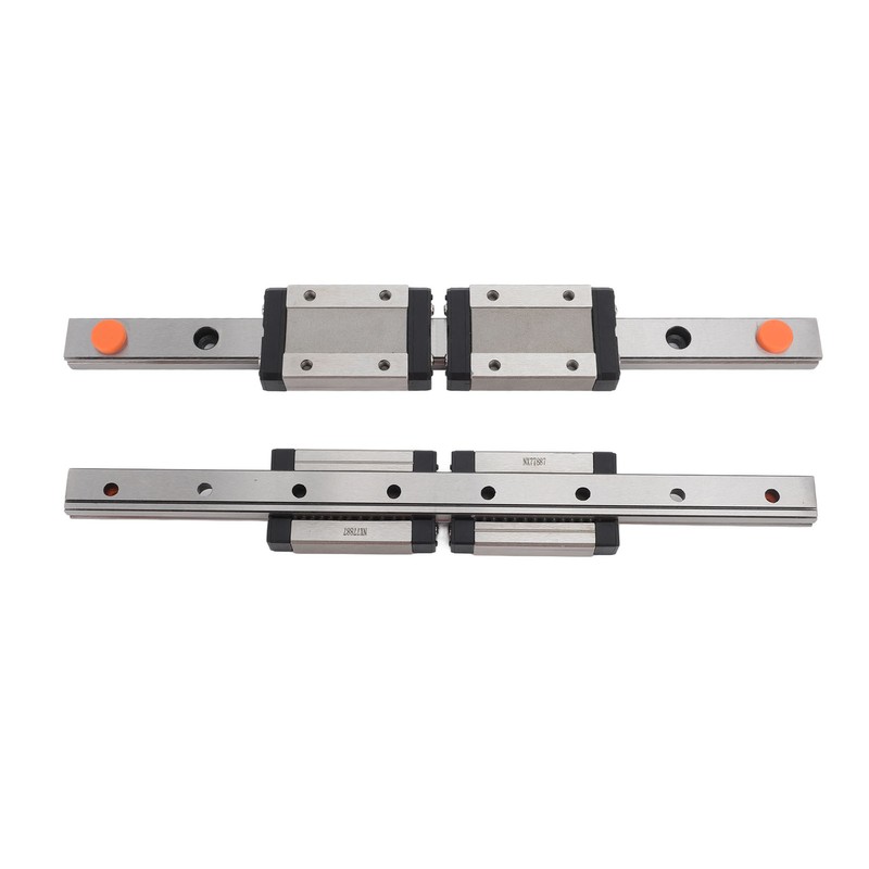 200mm Linear Guide Rail with 2 Sliding Blocks MGN12H Bearing
