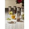 Bisetti Glass Bottle Sunflower Seed Mill With Stainless Steel Head,