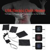 Clothing Electric Heating Pads Winter Camping Adjustable 3 Level Carbon