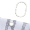 Nitori 7710701 Shower Curtain QE001 Short Length 53.1 x 59.1