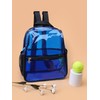TINYAT Small Clear Backpack Stadium Approved 12x12x6 Transparent Bag See