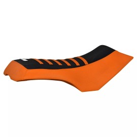 Enjoy Mfg 2005-2009 Arctic Cat Automatic 650 700 Seat Cover   ORANGE/BLACK/O