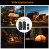 Updated Perimeter Trip Alarm, Camping Trip Wire Alarm Device(Included 22.Adapter),