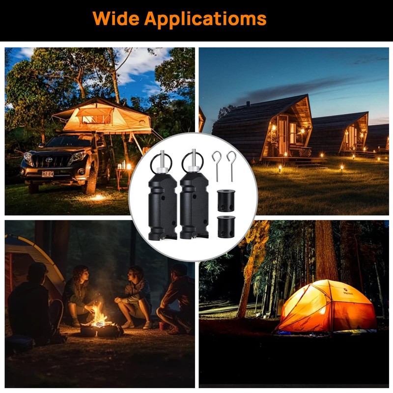 Updated Perimeter Trip Alarm, Camping Trip Wire Alarm Device(Included 22.Adapter),